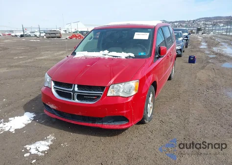 2012 Dodge Grand Caravan Sxt из США, поврежденный, VIN 2C4RDGCG1CR156975